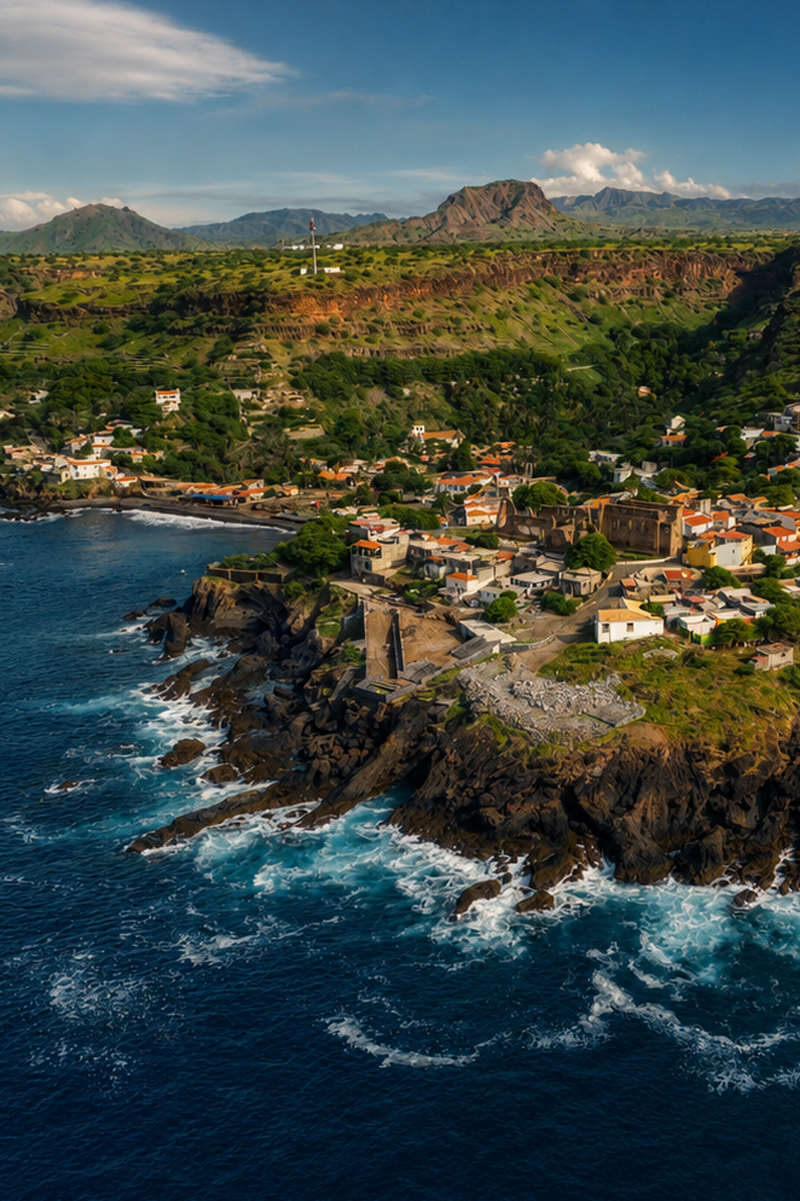 Cidade Velha — costa atlantica, Santiago, Capo Verde